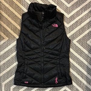 The North Face Black Puffer Vest